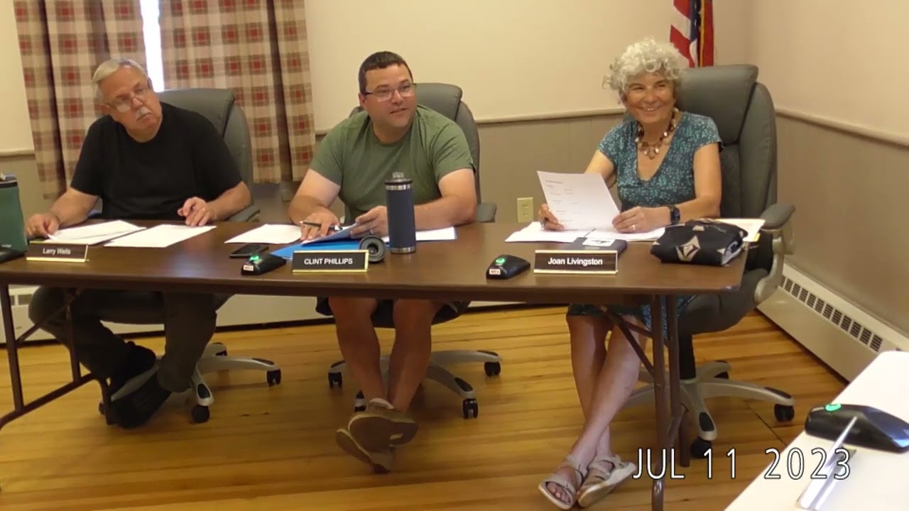 Buckland Selectboard, July 11, 2023