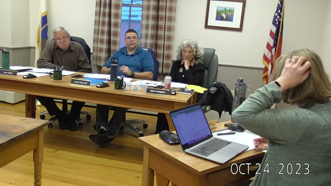Buckland Select Board, Oct. 24, 2023