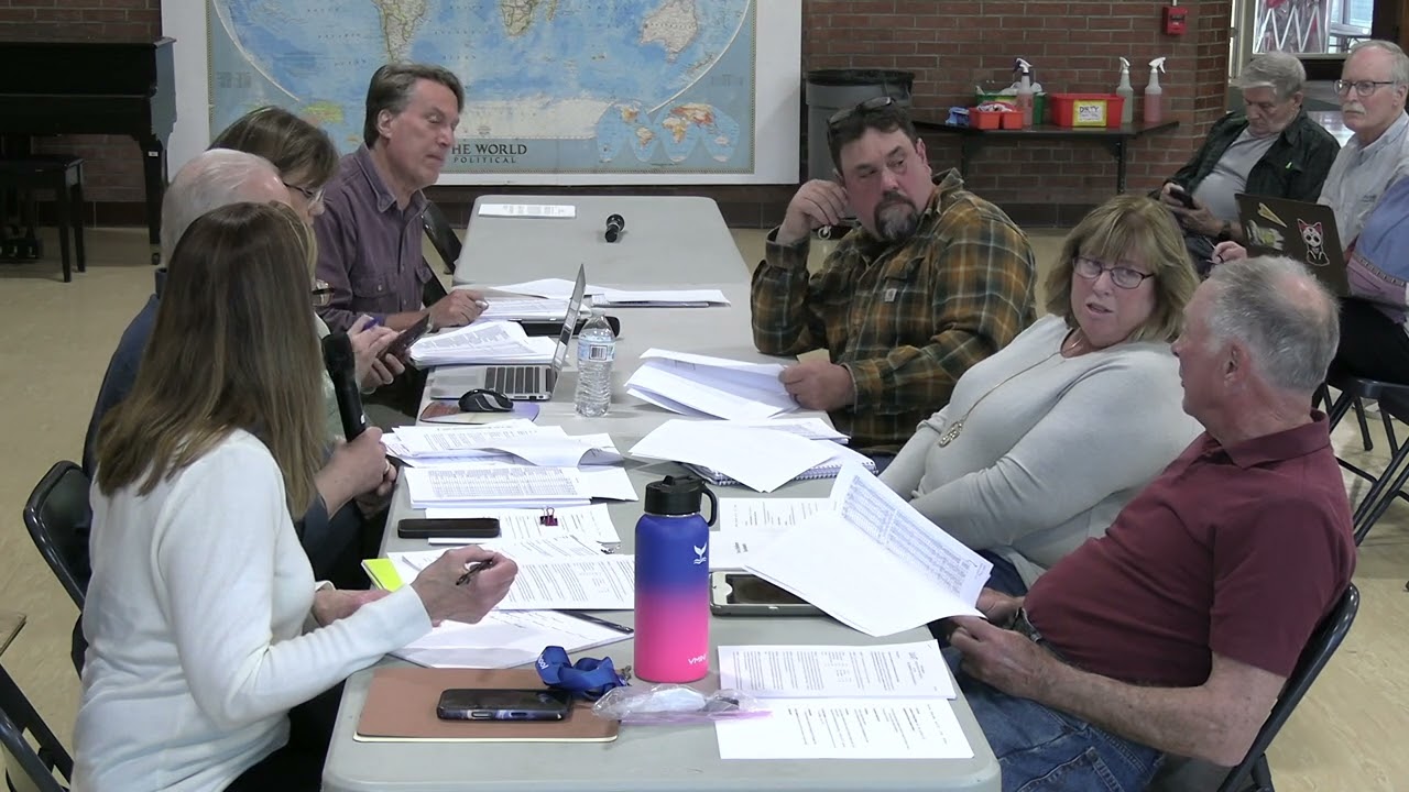 Shelburne Selectboard & Special Town Meeting, April 22, 2025