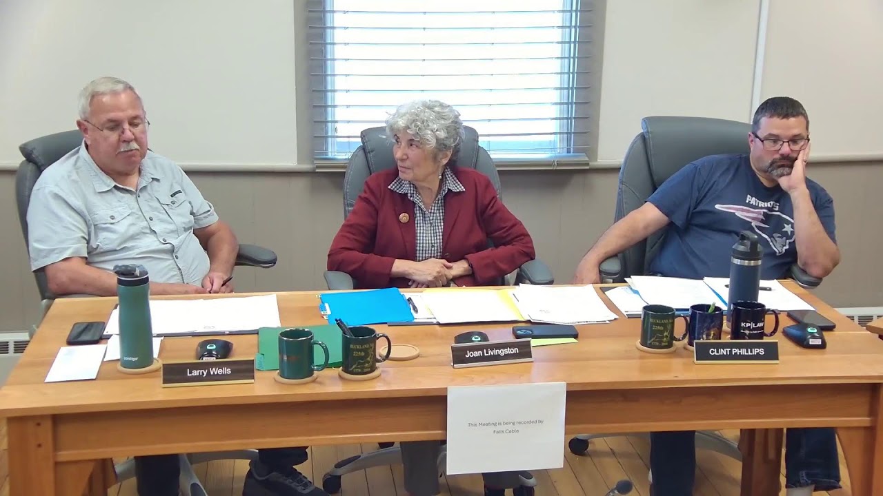 Buckland Select Board, June 23, 2026