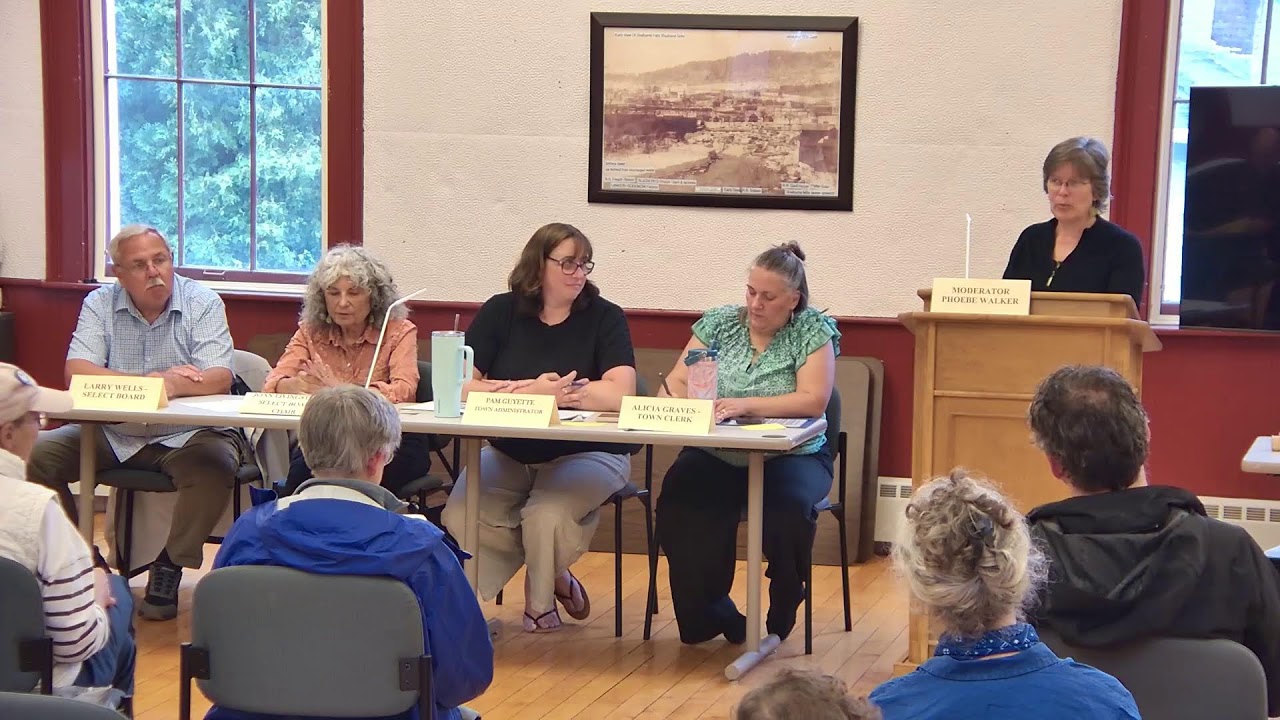 Buckland Special Town Meeting, July 21, 2026