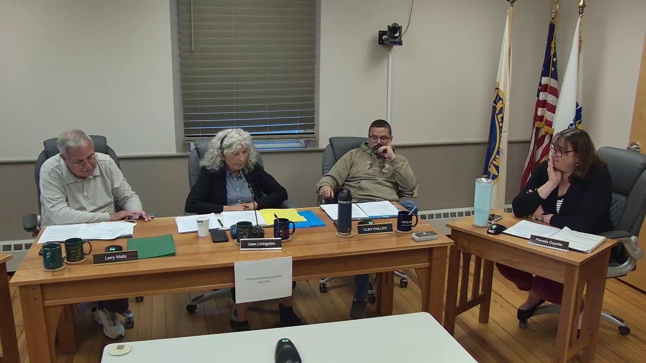 Buckland Select Board, Oct. 27, 2026